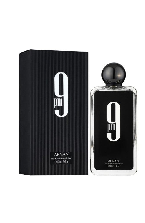 9 PM Black 100ml -  Afnan - Eau de Parfum para Hombres
