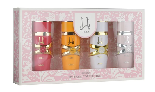 Pack Yara 4x25ml Collection - Lattafa - Eau de Parfum para Mujer