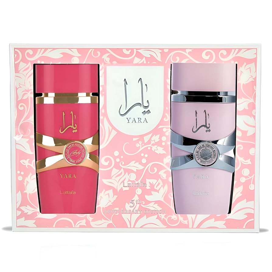 Pack Yara & Yara Candy 100ml - Lattafa - Eau de Parfum para Mujer - 5th Anniversary Edition