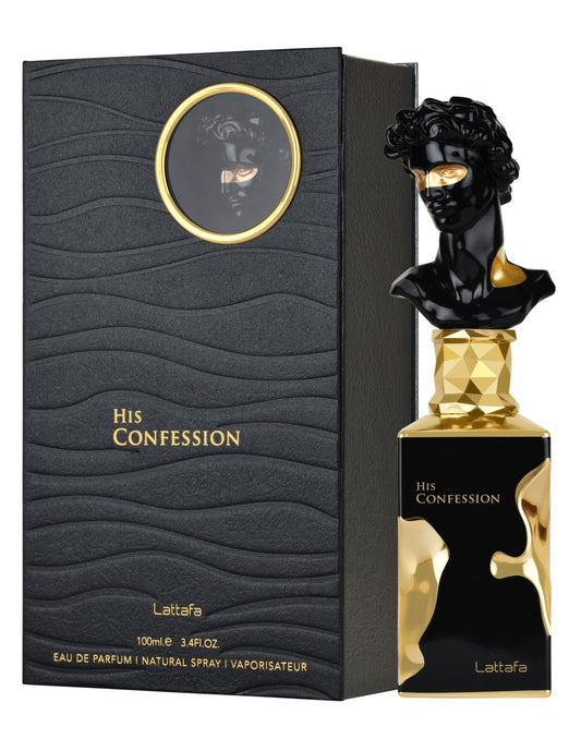 His Confession 100ml - Lattafa - Eau de Parfum para Hombres